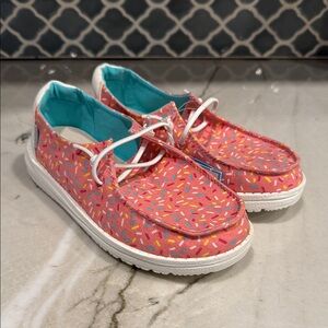 Hey Dude Kids Sneakers - Pink Sprinkles
